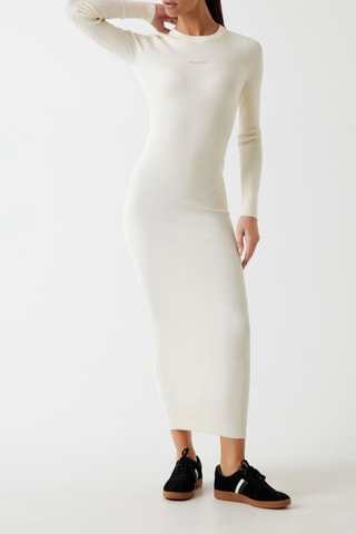 Robe fourreau - Blanc