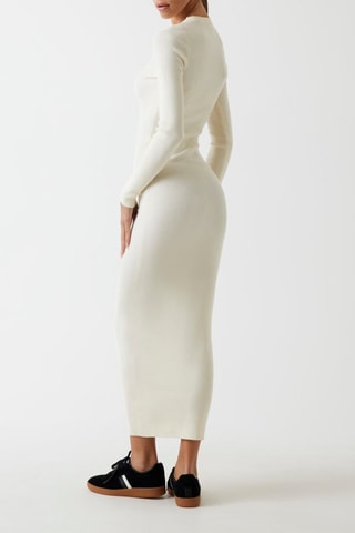 Robe fourreau - Blanc