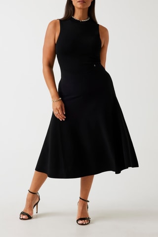 Robe midi - Noir