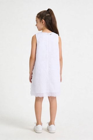 Robe droite sans manches - Blanc