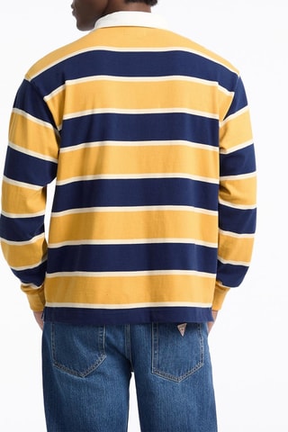 Polo - Bleu marine et jaune