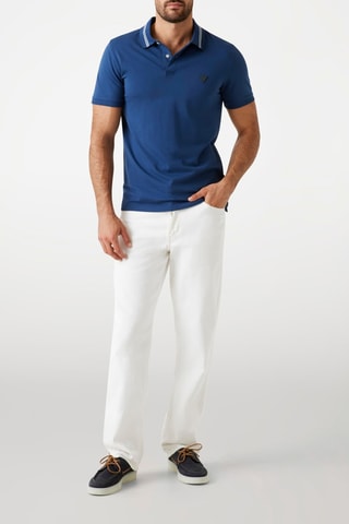 Polo - Bleu cobalt