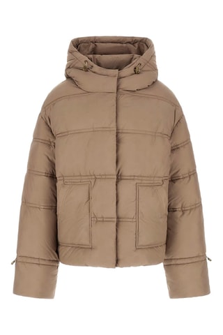 Doudoune à capuche - Taupe
