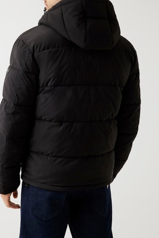 Doudoune à capuche - Noir