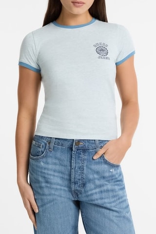 T-shirt slim - Blanc - Guess