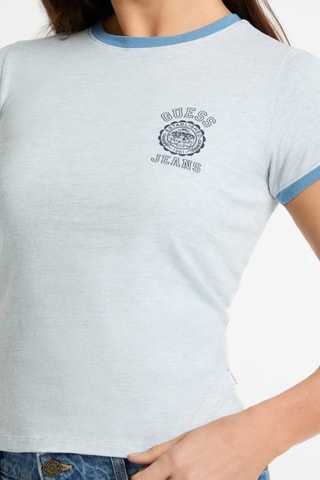 T-shirt slim - Blanc - Guess