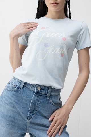 T-shirt slim - Bleu-gris - Guess