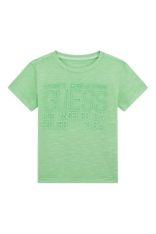 T-shirt Garment - Turquoise - Guess