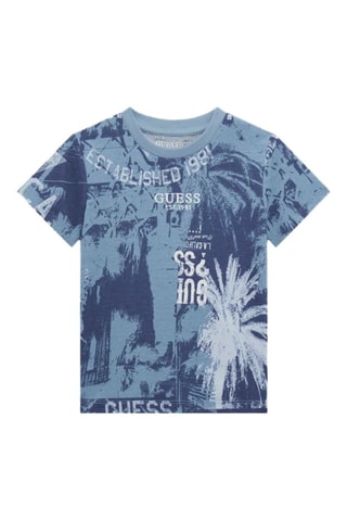 T-shirt - Bleu - Guess