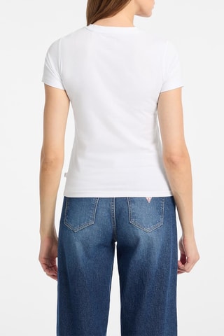 T-shirt slim - Blanc