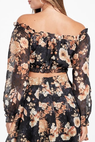 Crop top - Noir