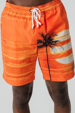 Short de bain - Orange - Guess
