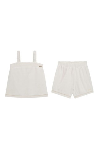 Débardeur et short - Blanc