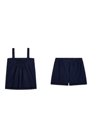 Débardeur et short - Bleu marine