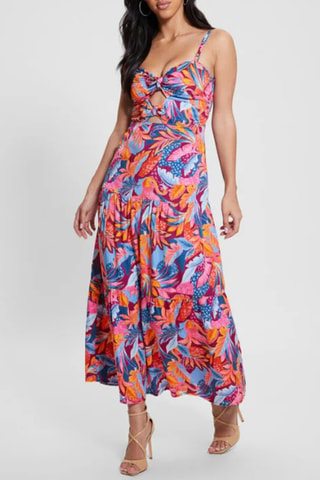 Robe midi - Rose