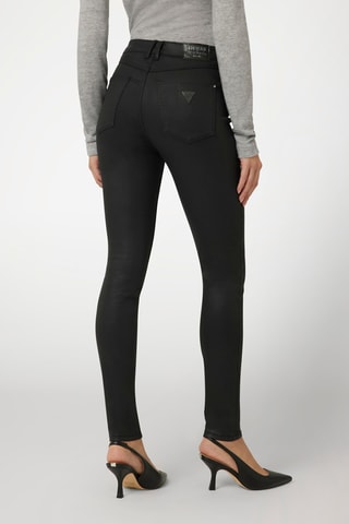 Jean skinny taille haute - Noir