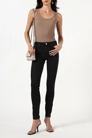 Jean taille haute - Noir