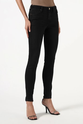 Jean taille haute - Noir