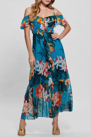 Robe longue - Turquoise