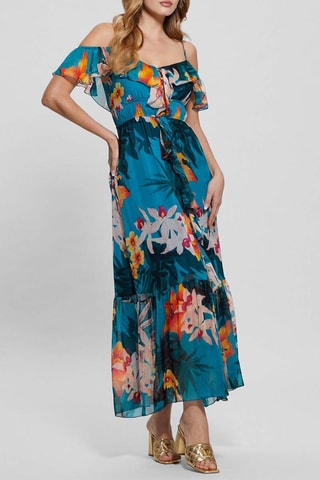 Robe longue - Turquoise