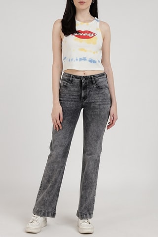 Jean bootcut - Gris