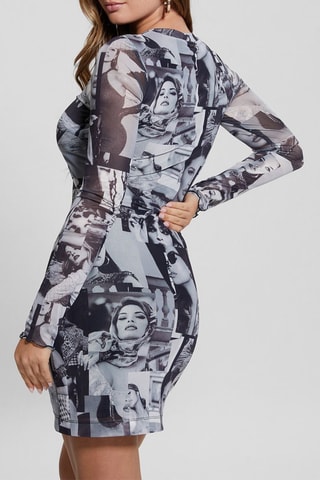 Robe fourreau - Gris
