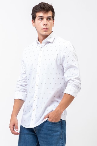 Chemise slim - Blanc