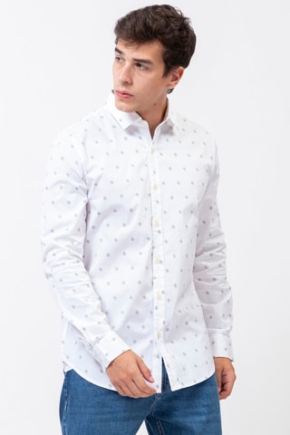 Chemise slim - Blanc