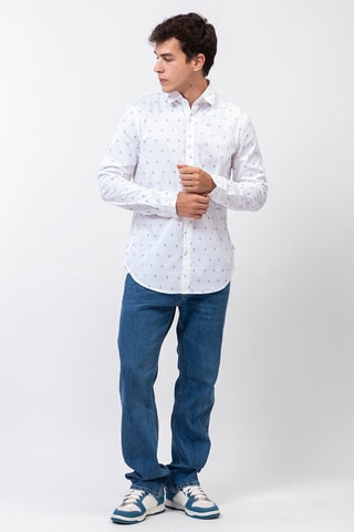 Chemise slim - Blanc