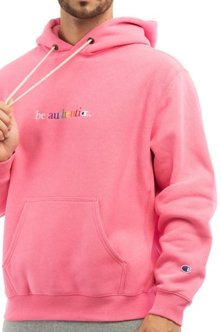 Sweat à capuche - Rose - Blanc, bleu et rose