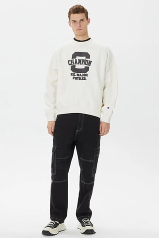 Sweat - Blanc - Blanc et noir