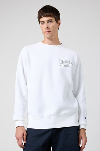 Sweat - Blanc - Blanc et jaune