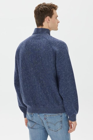 Sweat Yankess New York - Bleu foncé chiné - Bleu