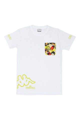 T-shirt - Blanc, noir et rouge