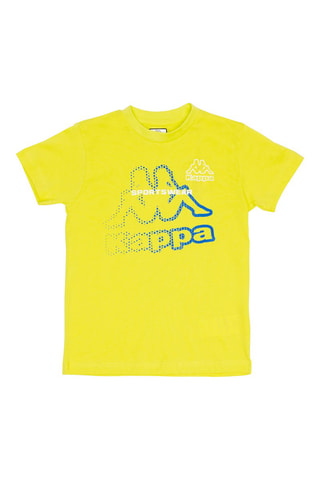 T-shirt - Blanc et jaune
