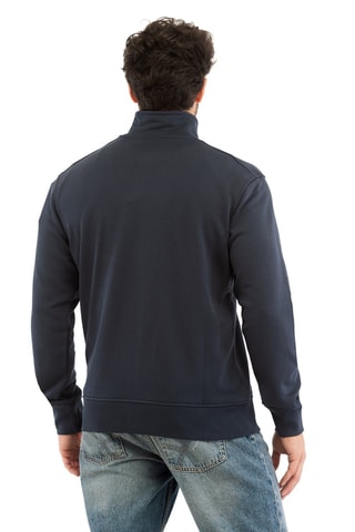 Sweat regular - Bleu et blanc