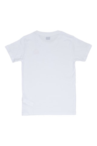 T-shirt - Blanc, noir et orange