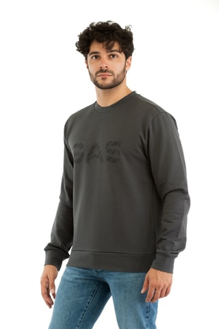 Sweat regular - Gris foncé