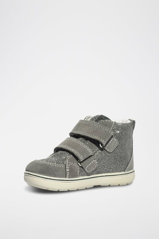 Baskets montantes en nubuck Snorky - Gris