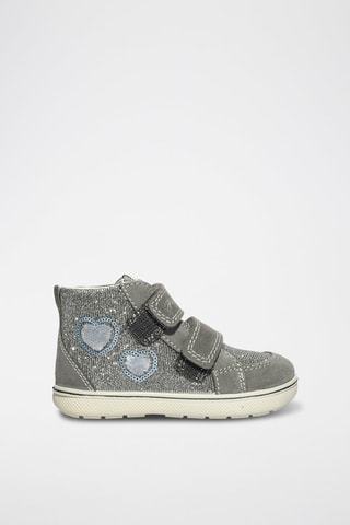 Baskets montantes en nubuck Snorky - Gris
