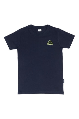 T-shirt - Blanc, bleu et vert