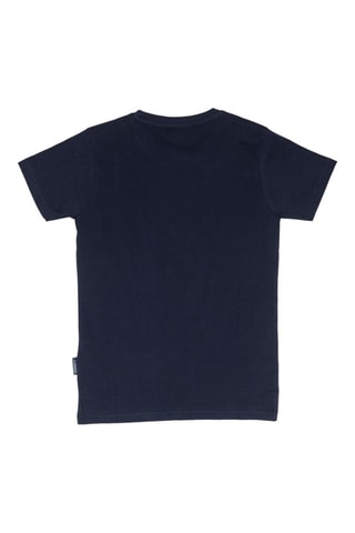 T-shirt - Blanc, bleu et vert