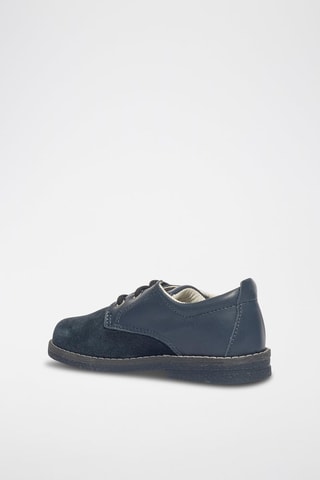Derbys en cuir Hiron 19 - Bleu marine