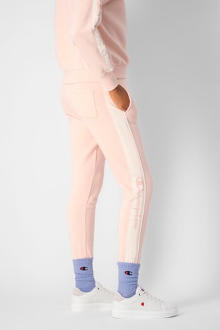 Pantalon - Rose - Blanc et rose