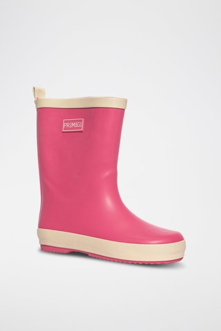 Bottes de pluie B&G Rainy - Beige et rose