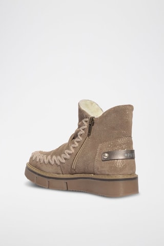 Bottines en nubuck Euphoria - Taupe