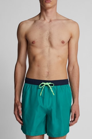 Short de bain - North Sails - Bleu et vert
