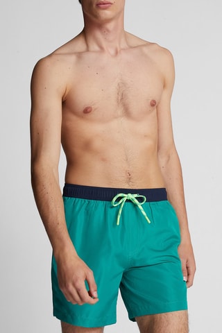 Short de bain - North Sails - Bleu et vert