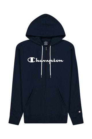 Sweat à capuche - Blanc, rouge et bleu