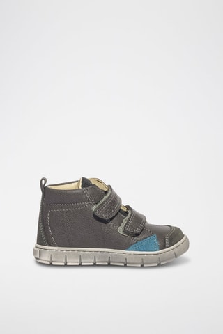 Boots en cuir Plays Arrow - Gris